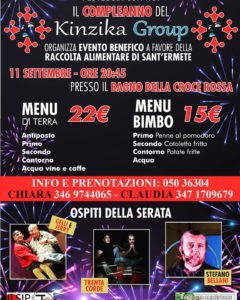 locandina cena kinzika group