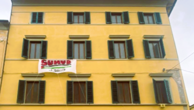 occupato spazio unipi student palestina